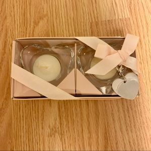 Things Remembered Heart Tealight Candles Set